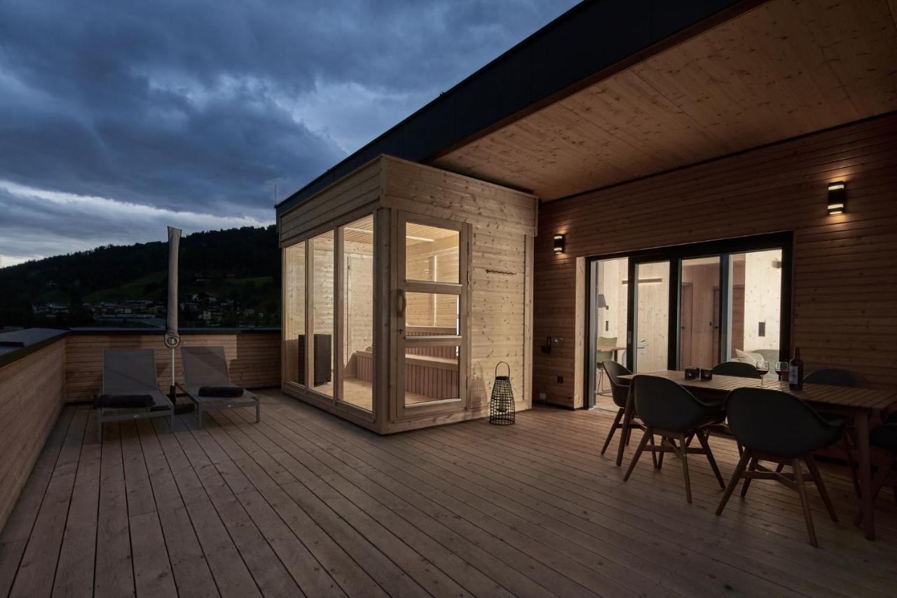 Black Forest Lodges - Gehobene Ferienwohnungen Mit Privatsaunas Tulfes Exterior photo